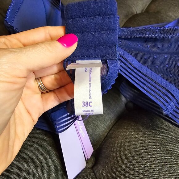 New With Tags REESE Wireless Soft Mesh Convertible Bralette Bra - Picture 8 of 8